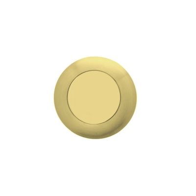 09021402-round-blind-rosette-in-polish-matt-brass