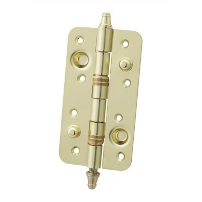09220001-security-hinges-with-crown-tip-with-round-shaped-in-polish-brass