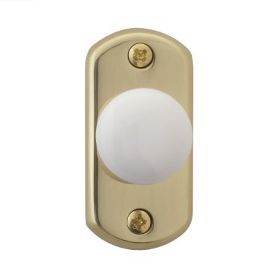 40000301-wardrobe-pull-on-small-plate-with-white-porcelain-knob-in-polish-brass