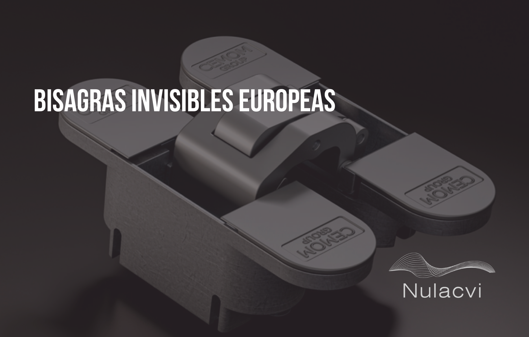 Bisagras invisibles europeas